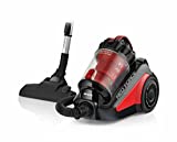 Ariete 2739.0 Aspirador Sin Bolsa, 700 W, 79 Decibeles, Plástico, Negro/Rojo